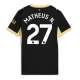 Manchester City Matheus Nunes #27 Replike Gostujuci Dres za Ženska 2026-27 Kratak Rukav